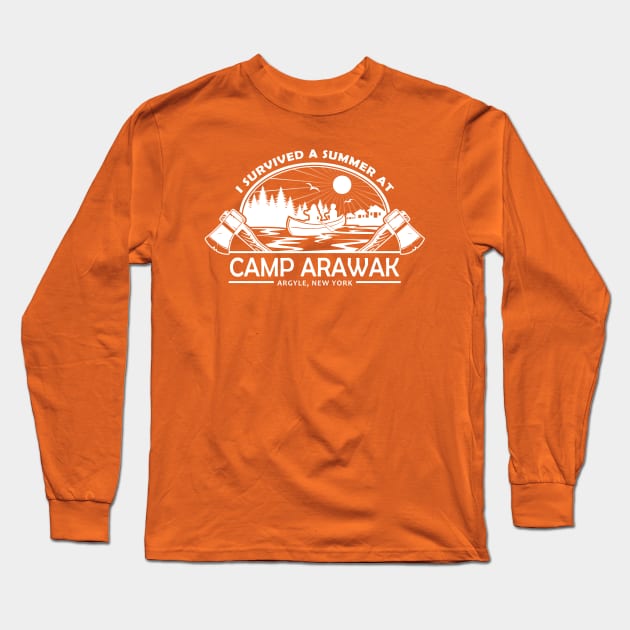 Camp Arawak Long Sleeve T-Shirt by ZombieGirl01